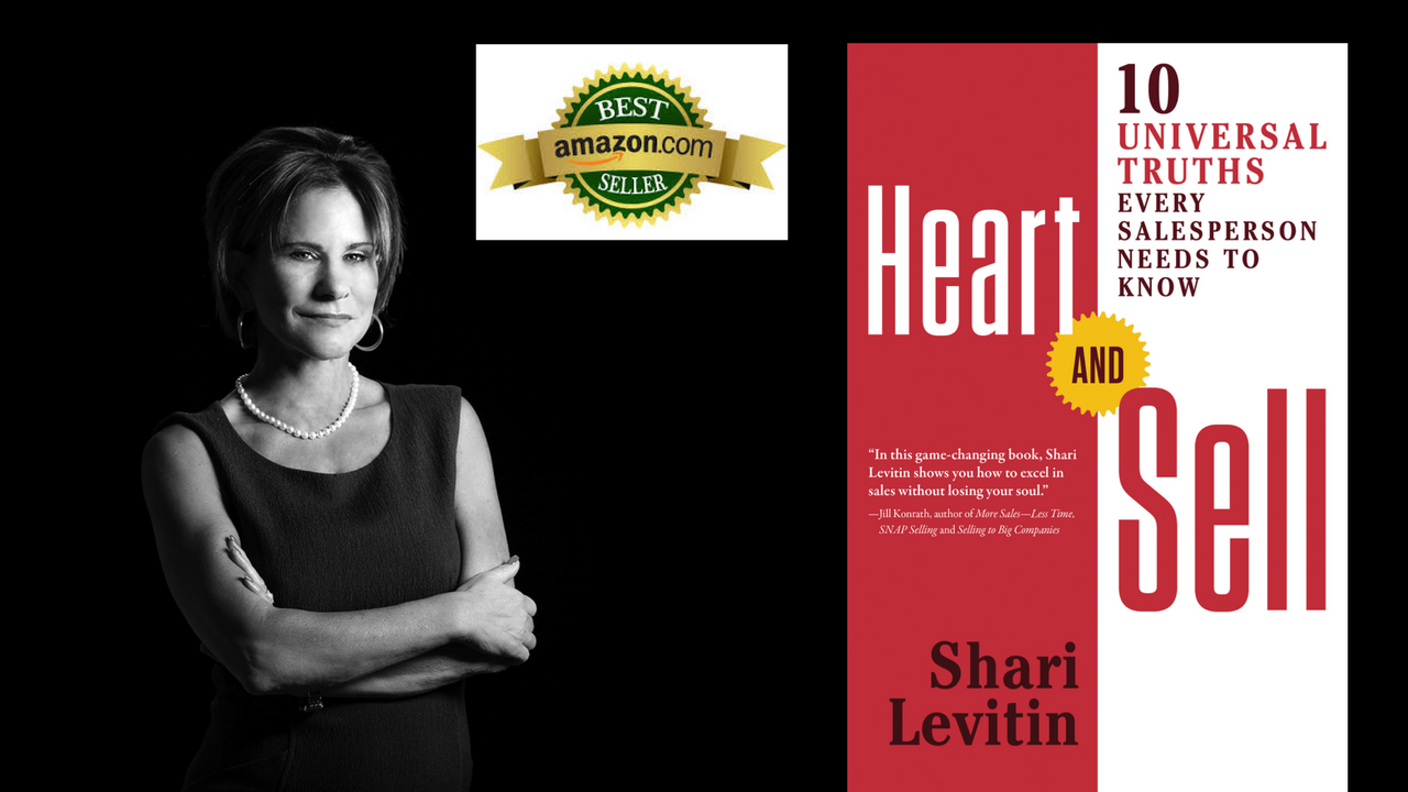 Selling From The Heart: How Your Authentic Self Sells You!: Levine, Larry:  9781720220138: Books 